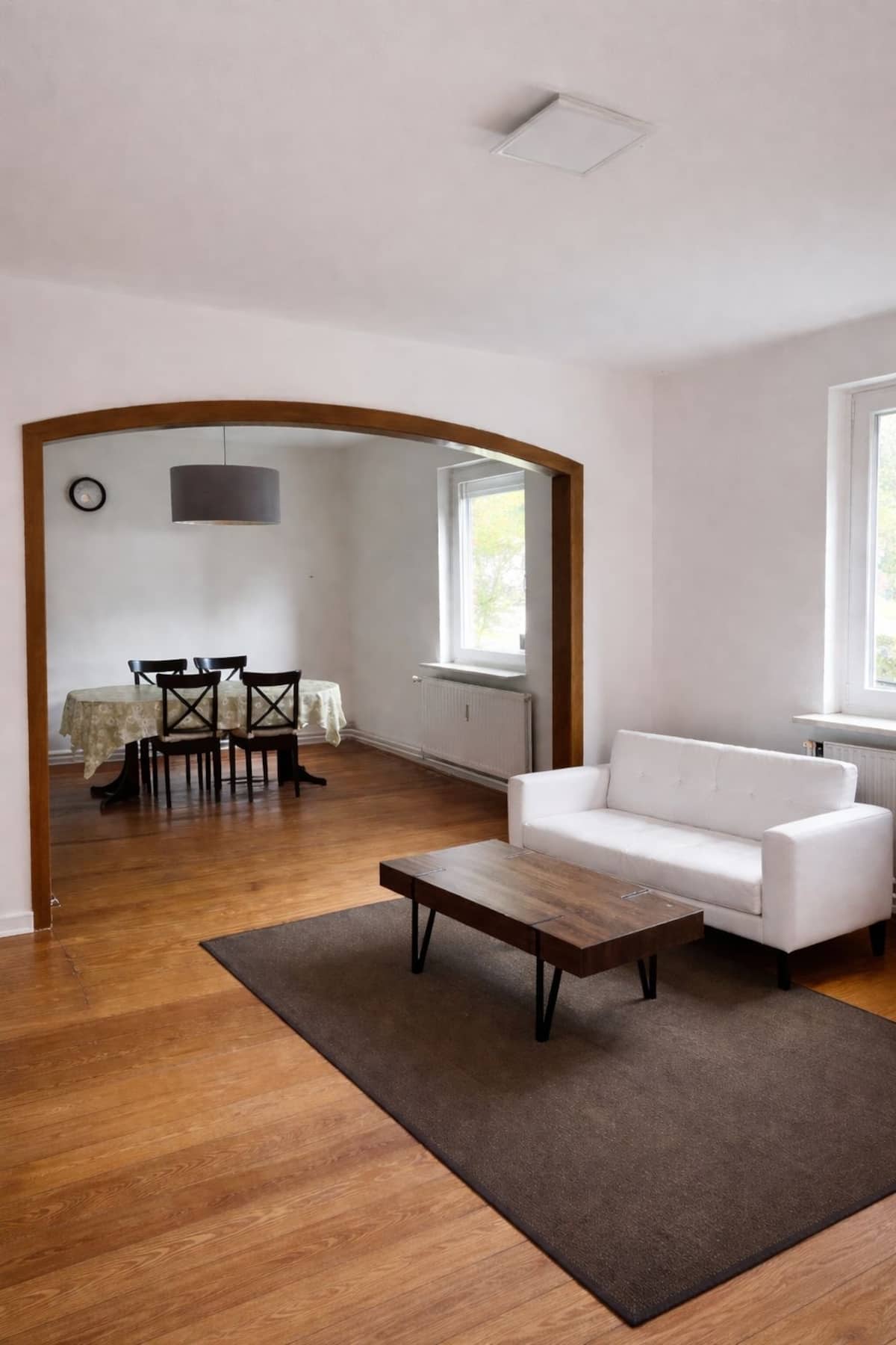 Monteurwohnung Lüneburg – Innenansicht des möblierten Apartments